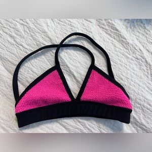 Pink and black dancewear